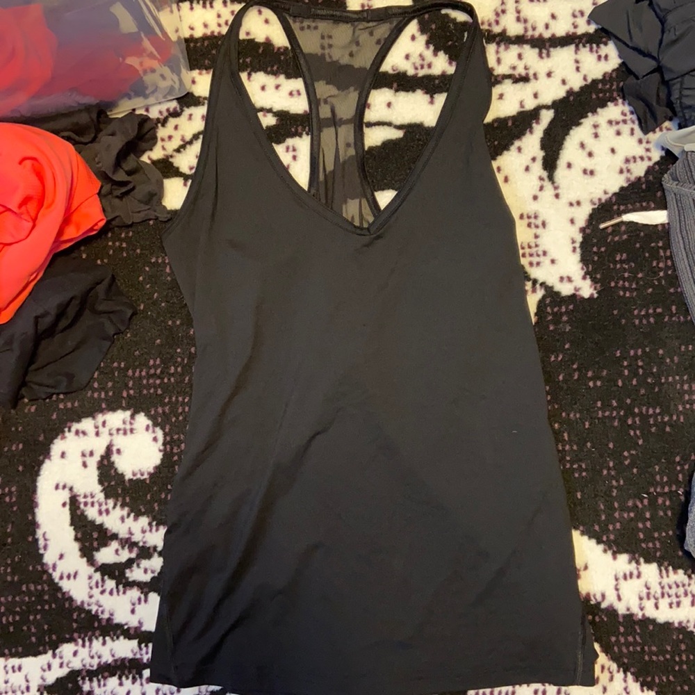 Lululemon mesh back v neck tank luxtreme New!